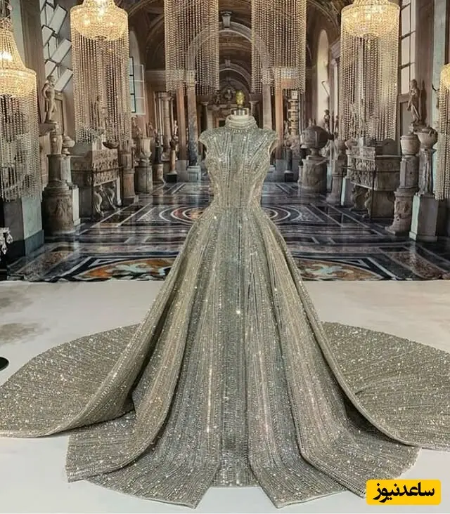 گران ترین لباس عروس دنیا