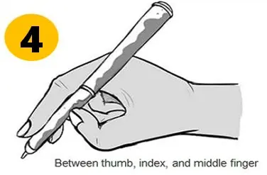 Pen-Holding-Style-Between-Thumb-Index-Finger-and-Middle-Finger