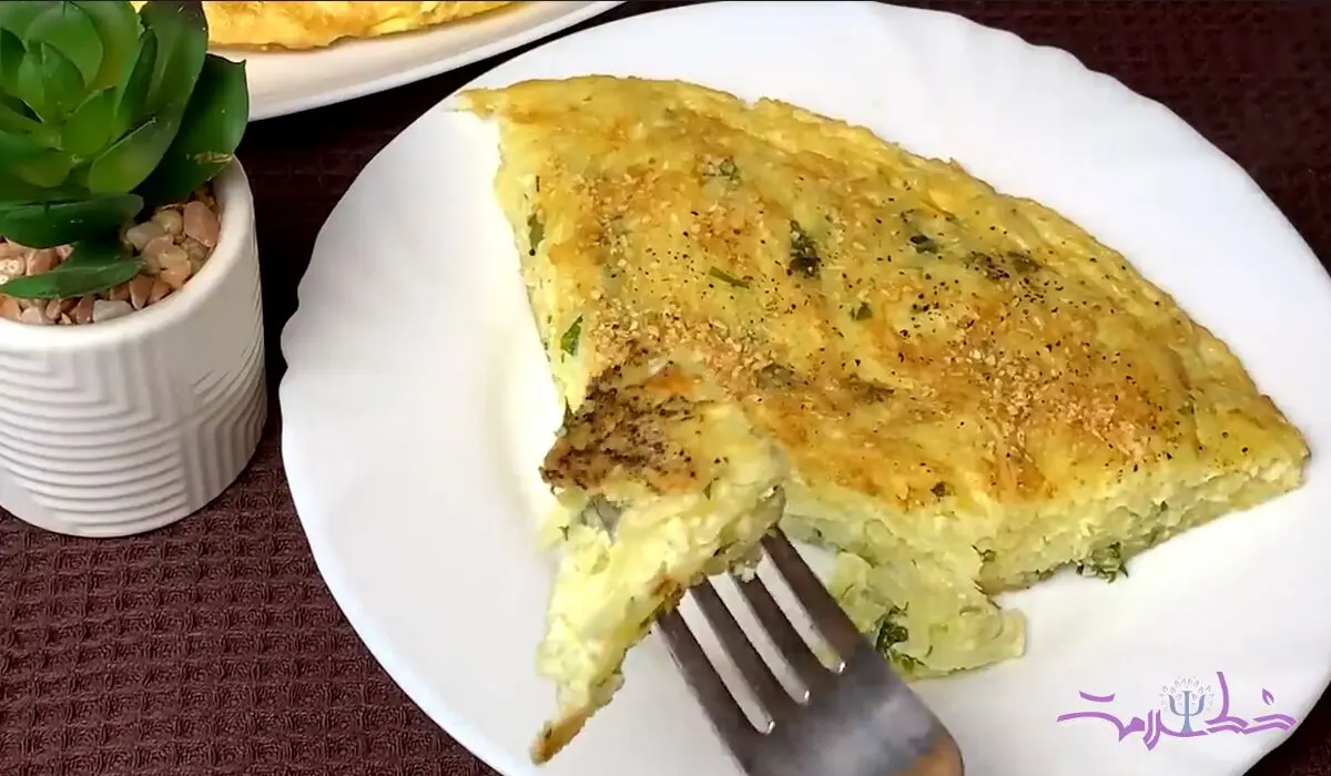فیلم/طرز تهیه غذای فوری با سیب زمینی /بدون نیاز به گوشت 