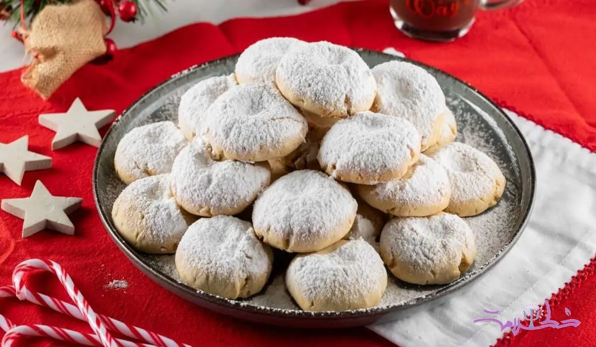 طرز تهیه کورابیدس شیرینی بادام و کره یونانی 