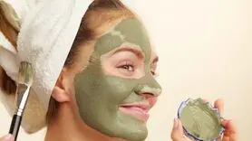حمام و ماسک آرامبخش با دو میوه سبز