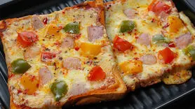 فیلم/ طرز تهیه پیتزای 10 دقیقه ای به شبک ایتالیایی + بدون فر و گوشت 
