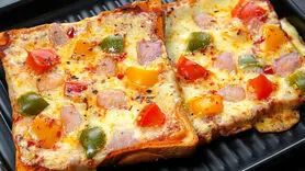 فیلم/ طرز تهیه پیتزای 10 دقیقه ای به شبک ایتالیایی + بدون فر و گوشت 
