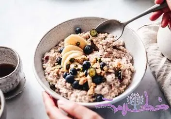 راز انرژی و شادی صبحگاهی در یک کاسه جو دو سر و امگا ۳ + طرز تهیه