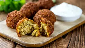 طرز تهیه فلافل به سبک سر آشپز های اردنی