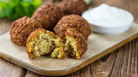طرز تهیه فلافل به سبک سر آشپز های اردنی