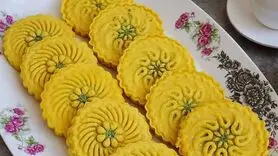 طرز تهیه کلمپه زعفرانی خوشمزه مخصوص عید + فیلم 