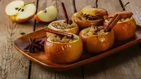 فواید سیب پخته برای درمان سرفه + طرز تهیه
