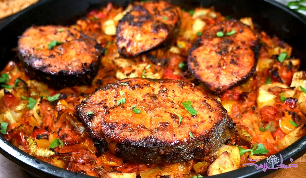 فیلم/ طرز تهیه ماهی شیر به سبک عربی با طعم بی نظیر