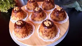 فیلم/ نحوه تهیه کیک وانیلی با فیلینگ شکلاتی برای عید و افطار + ساده و ارزان