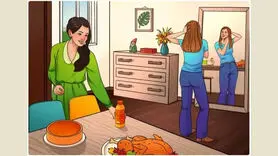 بازی فکری/ شاگرد ممتاز وتیز هوشی 10 ثانیه ای اشتباه عکس را پیدا کن!

