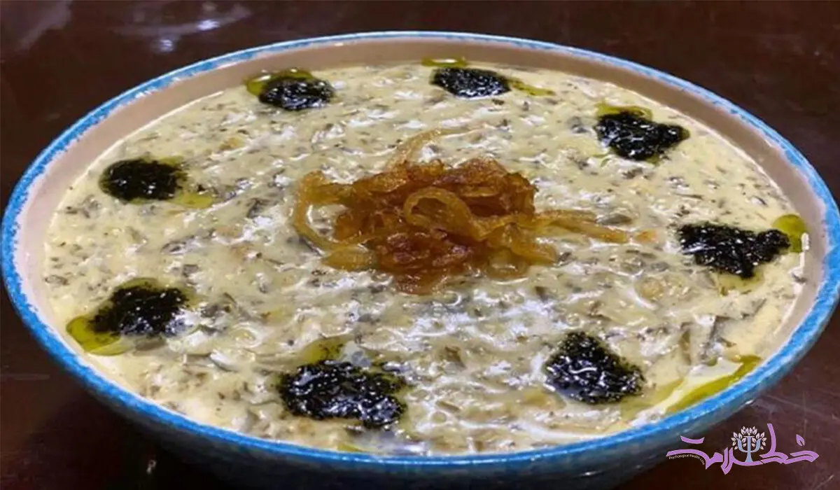 طرز تهیه آش ماست به سبک کدبانوی آذربایجانی 