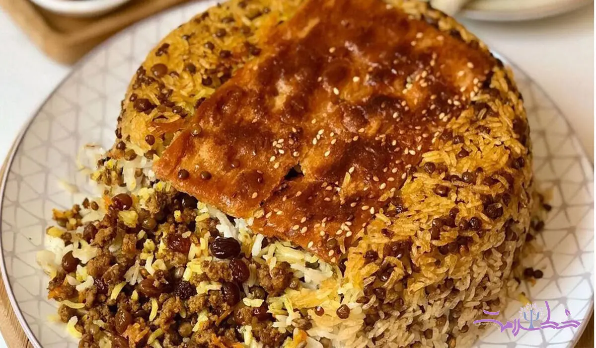 طرز تهیه عدس پلو گلستانی/ متفاوت ترین عدس پلویی که تا به حال خورده‌اید 