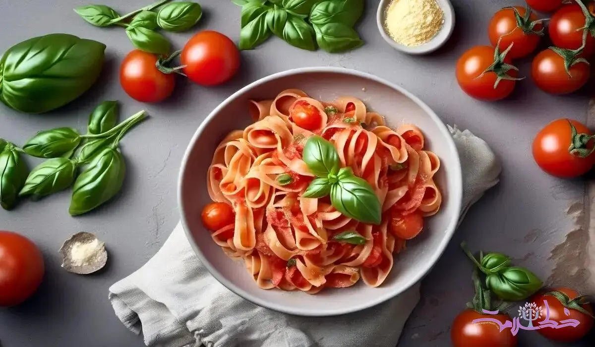طرز تهیه اسپاگتی گوجه به سبک ایتالیایی ها + فواید باورنکردنی برای سلامت 