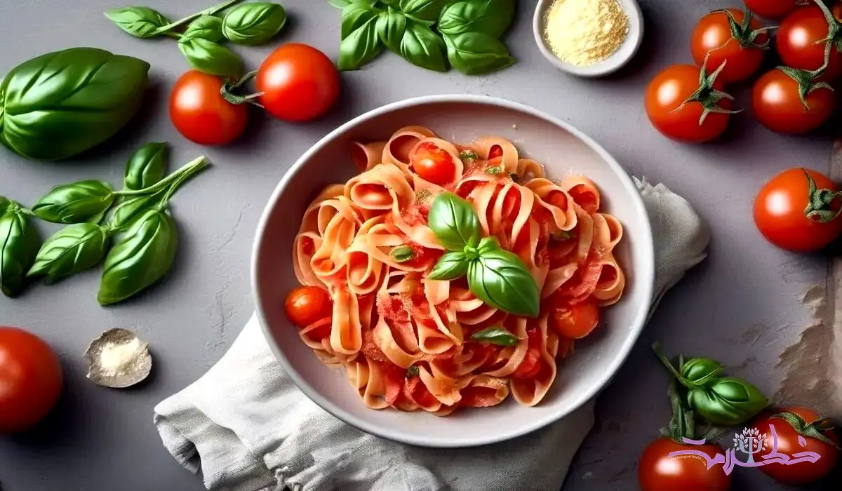 طرز تهیه اسپاگتی گوجه به سبک ایتالیایی ها + فواید باورنکردنی برای سلامت 
