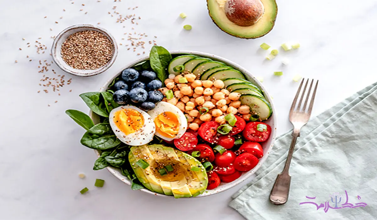 کنترل استرس با فرمول چای و شکر کم، آب و فیبر کافی
