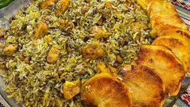 طرز تهیه لوبیا پلو شابیری