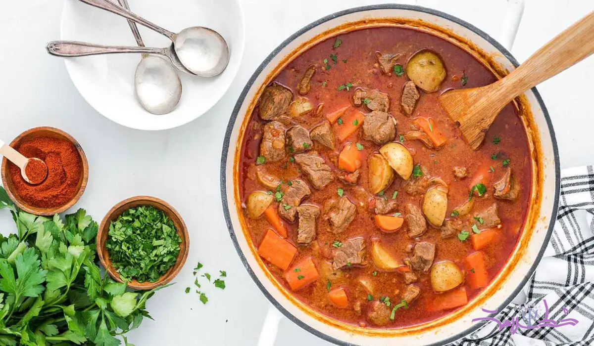 طرز تهیه سوپ گولاش به سبک آلمانی ها