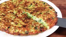 فیلم/ طرز تهیه کوکوی کلم بروکلی به سبک و طعم خاص + فوری و بدون گوشت و ارزان