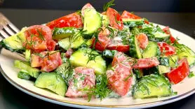 فیلم/ ارزان ترین و خوشمزه ترین سالاد دنیا با طعم بی نظیر + طرز تهیه