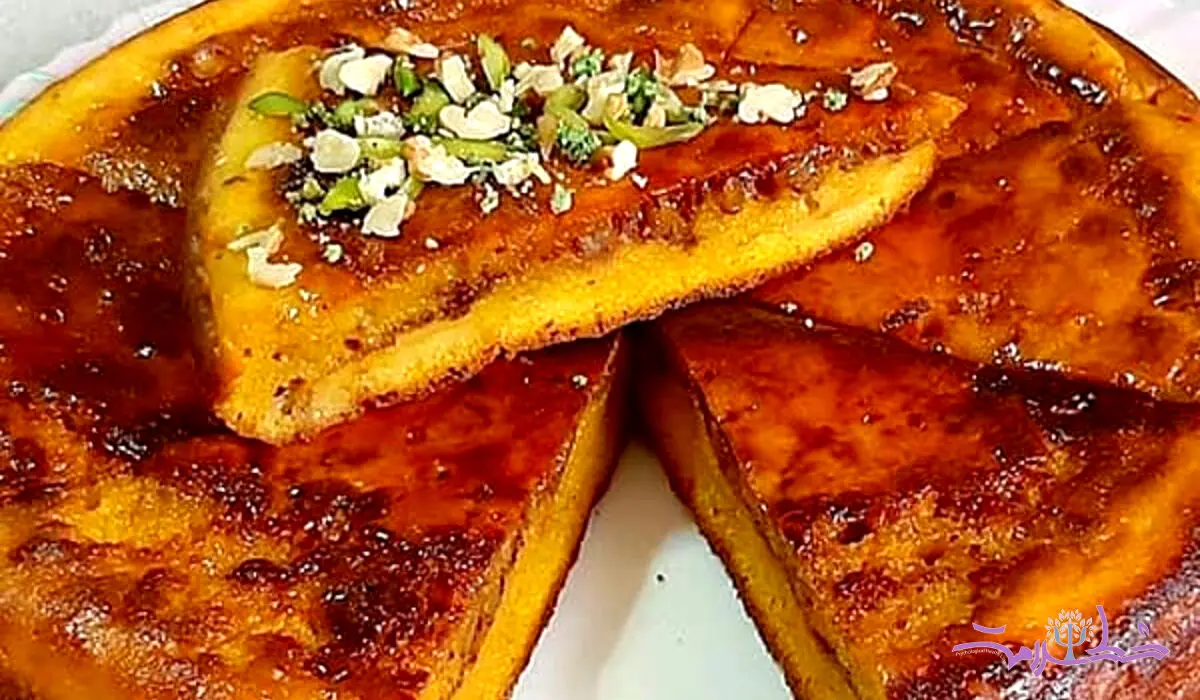 طرز تهیه خاگینه زعفرانی ترکیه برای افطاری