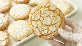 فیلم/ طرز تهیه کوکی پر طرفدار چیز کیک + ساده و فوری