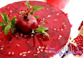 طرز تهیه چیز کیک انار برای شب یلدا/ فوری و آسان