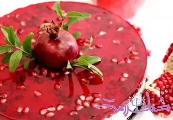 طرز تهیه چیز کیک انار برای شب یلدا/ فوری و آسان