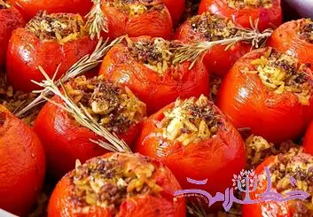 طرز تهیه دلمه گوجه فرنگی خوشمزه و فوری