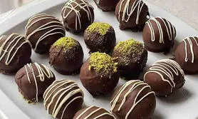 طرز تهیه بیسکویت شکلاتی مغز دار خانگی سالم و ارزان