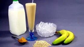 فیلم/طرز تهیه اسموتی پروتئینی با جودوسر +عصرانه ای خاص