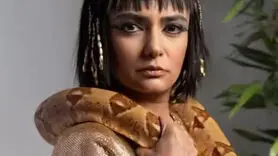 تحلیل چهره  لیندا کیایی مثل زیبایی مصریان / راهکار های زیبایی زنان مصری در آن دوره +تصاویر خاص لیندا کیایی روی جلد یک مجله 