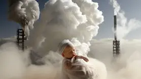 فیلم/ تأثیر آلودگی هوا بر سلامت جنین+ راهکار 