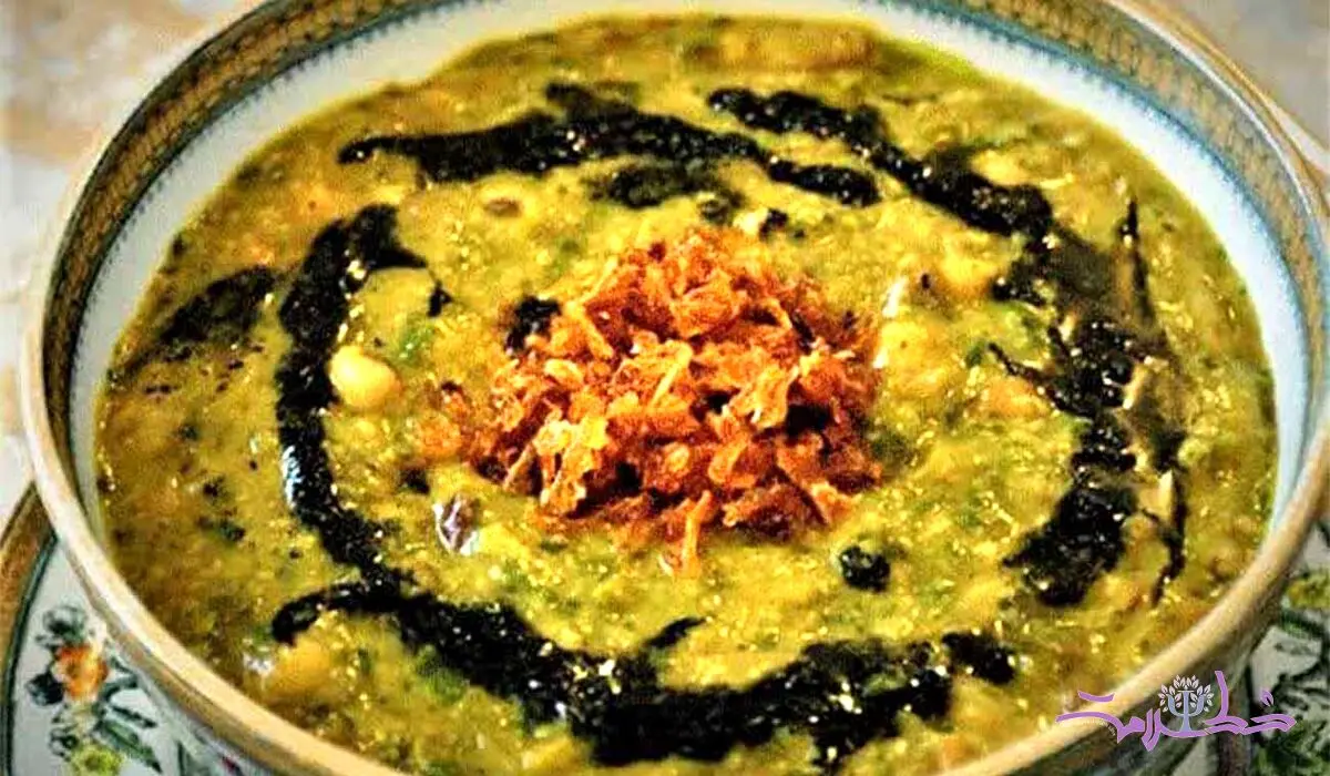 طرز تهیه آش بلغور گندم برای افطار 