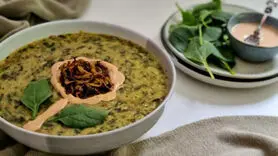 طرز تهیه آش اسفناج / این آش دوست قلب شماست!
