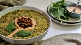 طرز تهیه آش اسفناج / این آش دوست قلب شماست!