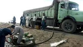 کشف تونل ۳۰ متری قاچاق سوخت در بندرعباس+ فیلم