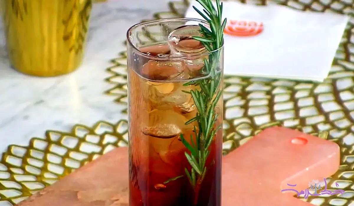 ماکتیل انار و رزماری+طعم بی نظیر