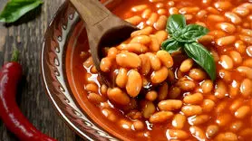 خوراک لوبیا چیتی را چگونه لعاب دار درست کنید + فوت و فن