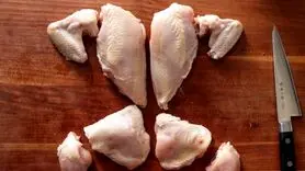 ترفندهای طلایی جداسازی استخوان مرغ + فیلم 