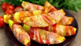 فیلم/ طرز تهیه شگفت انگیزترین سیب زمینی کالباس تنوری +آسان و فوری