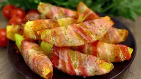 فیلم/ طرز تهیه شگفت انگیزترین سیب زمینی کالباس تنوری +آسان و فوری
