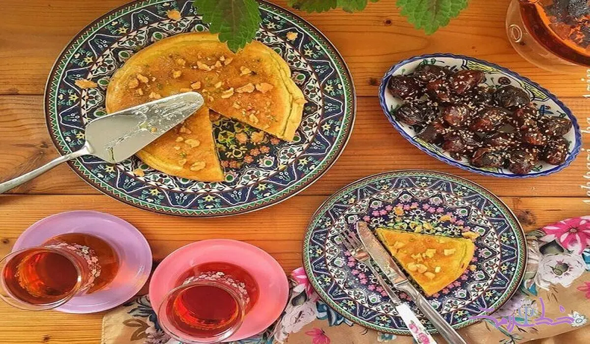 طرز تهیه مقوی ترین دسر + فوت و فن تهیه خاگینه خرما
