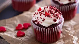 فیلم/ طرز تهیه کاپ کیک ردولوت در 1 دقیقه + خوشمزه ، فوری ، ارزان و سالم