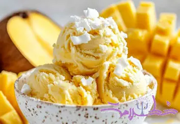 خواص بستنی انبه برای خلق و مغز ! + طرز تهیه خانگی