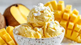 خواص بستنی انبه برای خلق و مغز ! + طرز تهیه خانگی