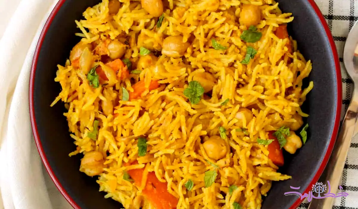 طرز تهیه نخود پلو به سبک اسپانیایی ها