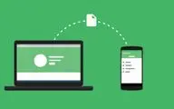 آسان‌ترین روش انتقال اطلاعات گوشی به لپ‌تاپ بدون کابل + فیلم