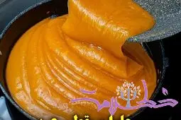 طرز تهیه حلوای مسقطی عربی خوشمزه با یک لیوان نشاسته ذرت +  فیلم