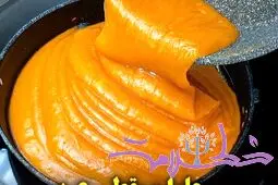 طرز تهیه حلوای مسقطی عربی خوشمزه با یک لیوان نشاسته ذرت +  فیلم